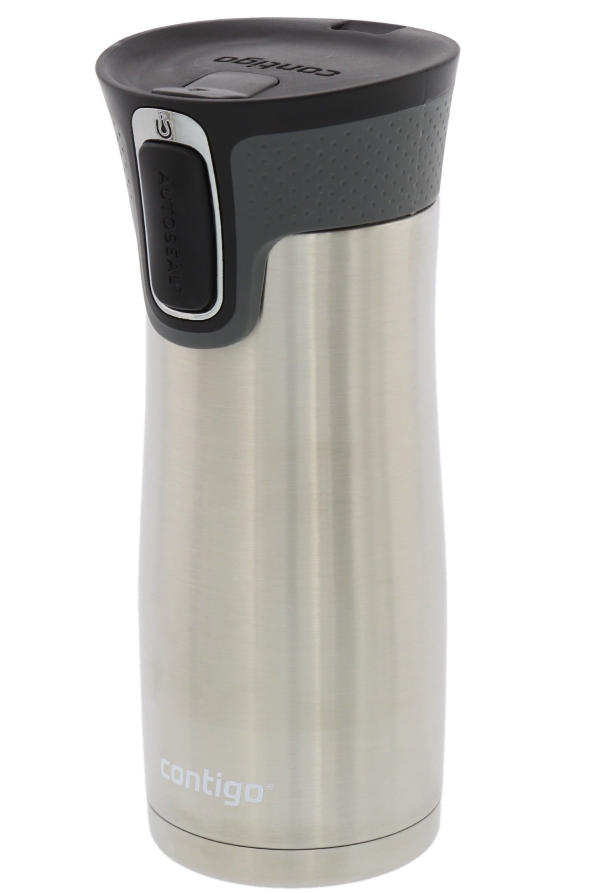Contigo AUTOSEAL West Loop 2.0 Travel Mug, 16 oz., Stainless Steel with Black Button C098V