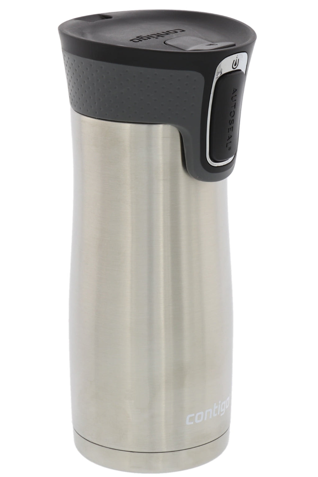 Contigo AUTOSEAL West Loop 2.0 Travel Mug, 16 oz., Stainless Steel with Black Button C098V