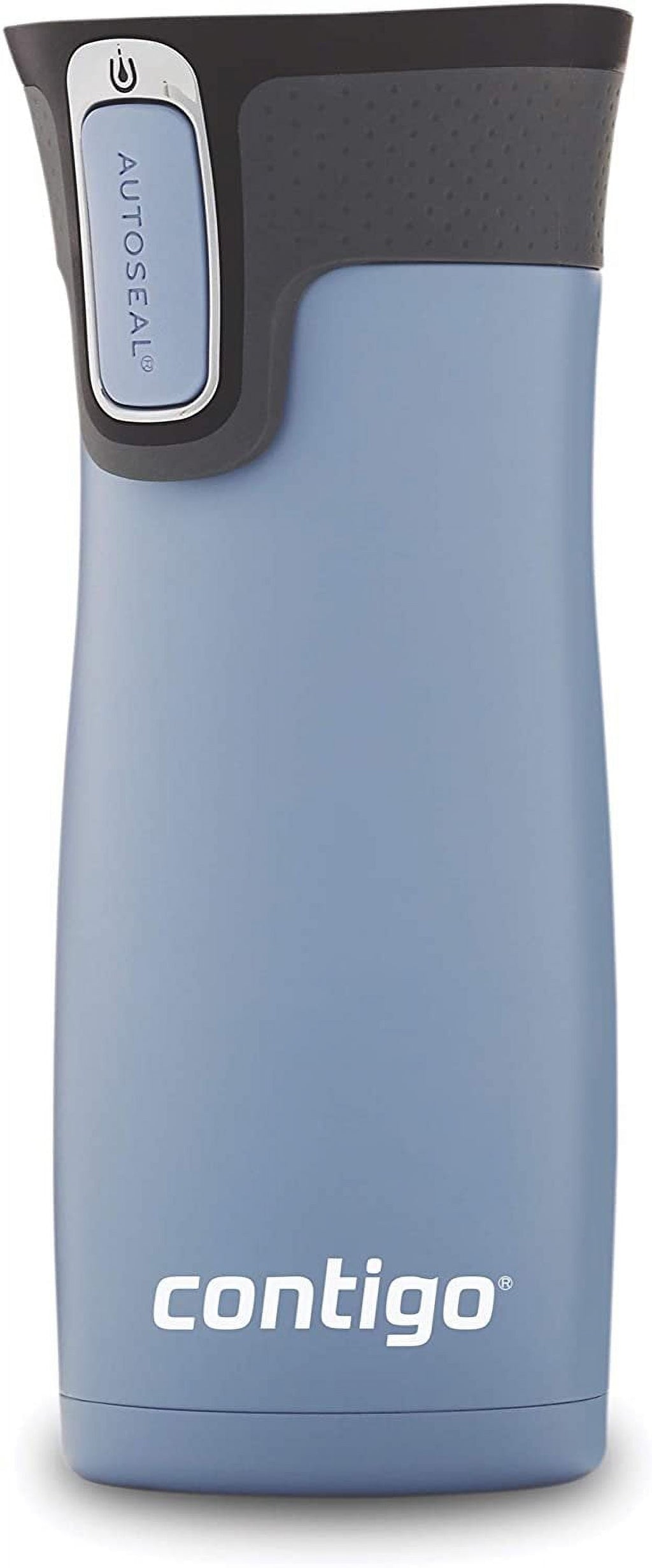 Contigo AUTOSEAL West Loop 2.0 Travel Mug, 16 oz., Stainless Steel with Black Button C098V