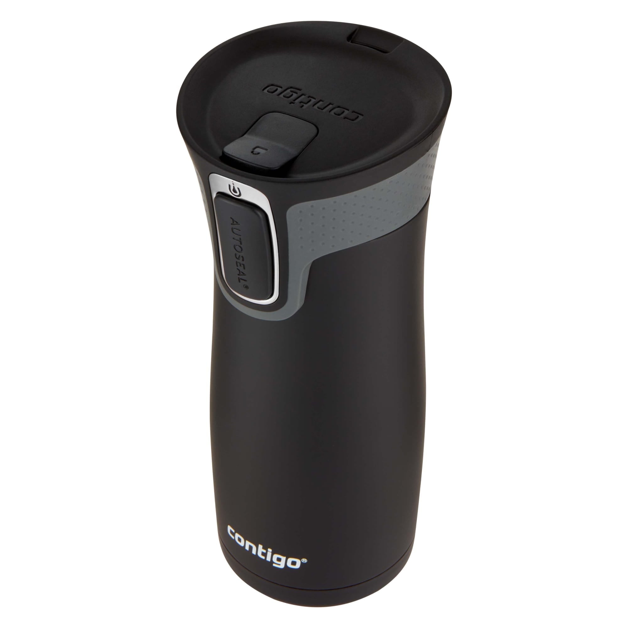 Contigo AUTOSEAL West Loop 2.0 Travel Mug, 16 oz., Stainless Steel with Black Button C098V