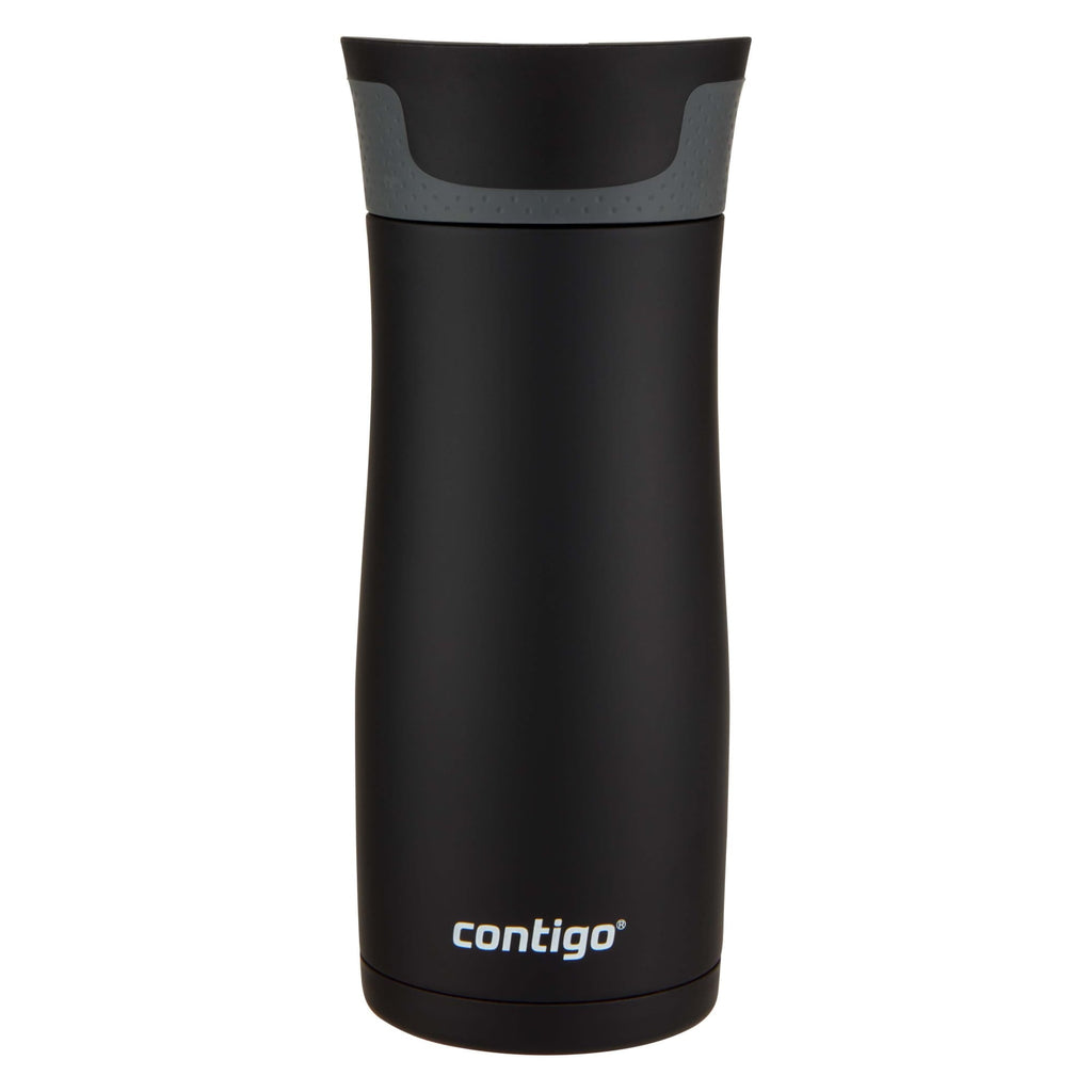 Contigo AUTOSEAL West Loop 2.0 Travel Mug, 16 oz., Stainless Steel with Black Button C098V