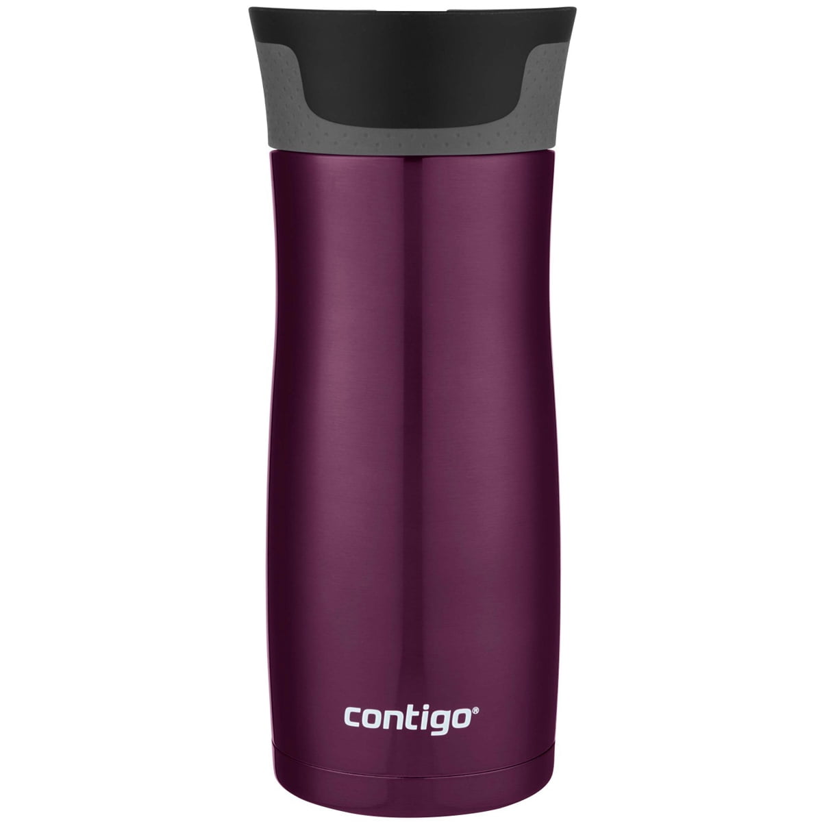 Contigo AUTOSEAL West Loop 2.0 Travel Mug, 16 oz., Stainless Steel with Black Button C098V