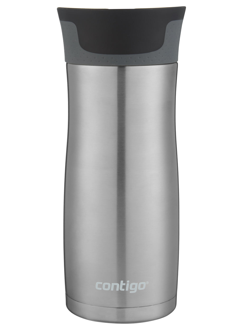 Contigo AUTOSEAL West Loop 2.0 Travel Mug, 16 oz., Stainless Steel with Black Button C098V