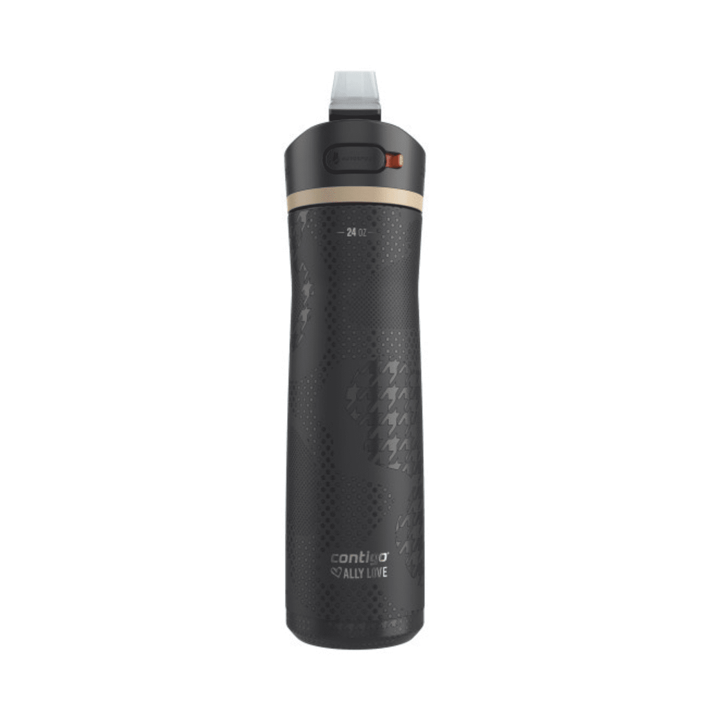 Contigo x Ally Love Ashland Chill 2.0 Stainless Steel Water Bottle with Autospout Lid, 24 oz, Oatmilk C092K