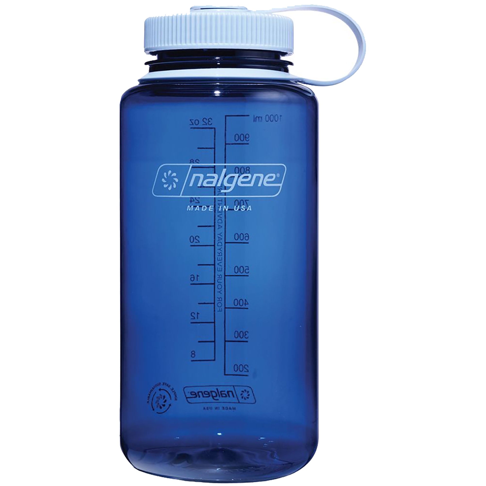 Nalgene Sustain 32 oz. Wide Mouth Water Bottle - Indigo C136C