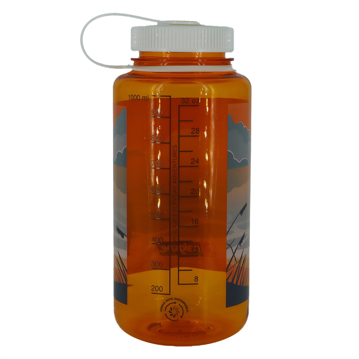 Nalgene Sustain 32 oz. Wide Mouth Water Bottle - Indigo C136C