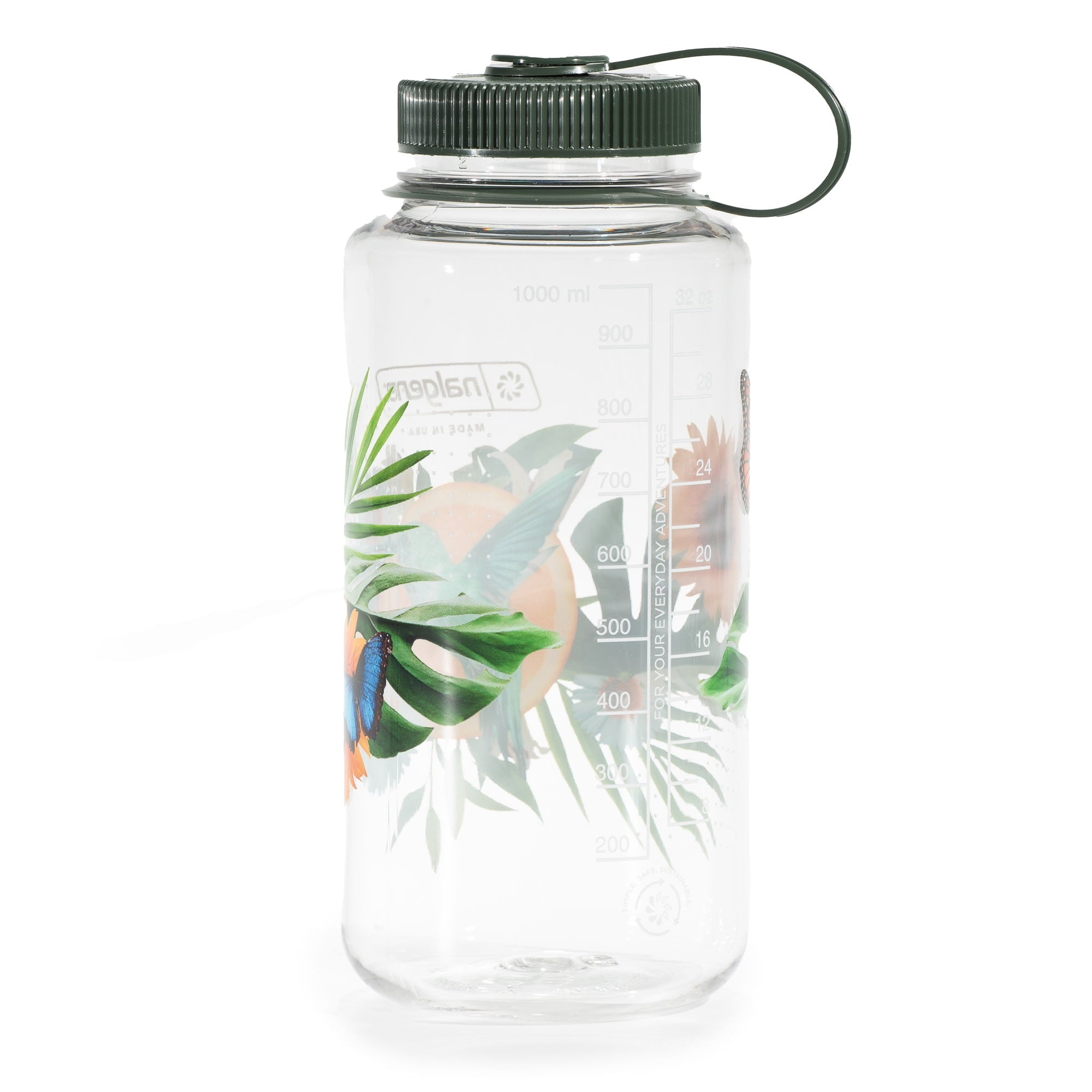 Nalgene Sustain 32 oz. Wide Mouth Water Bottle - Indigo C136C
