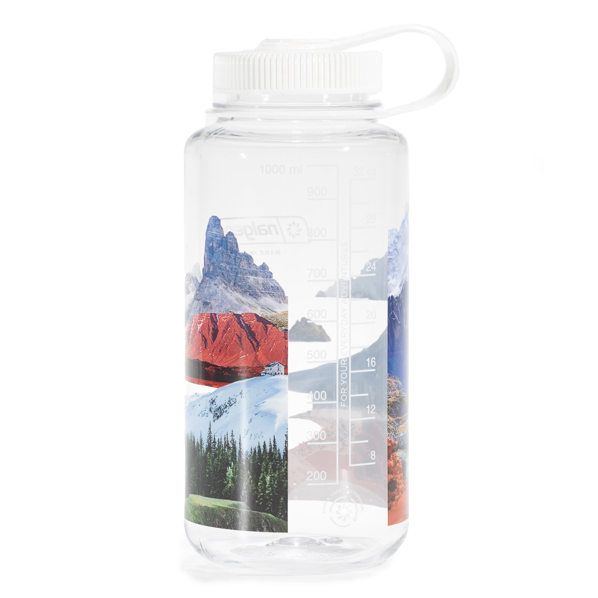 Nalgene Sustain 32 oz. Wide Mouth Water Bottle - Indigo C136C