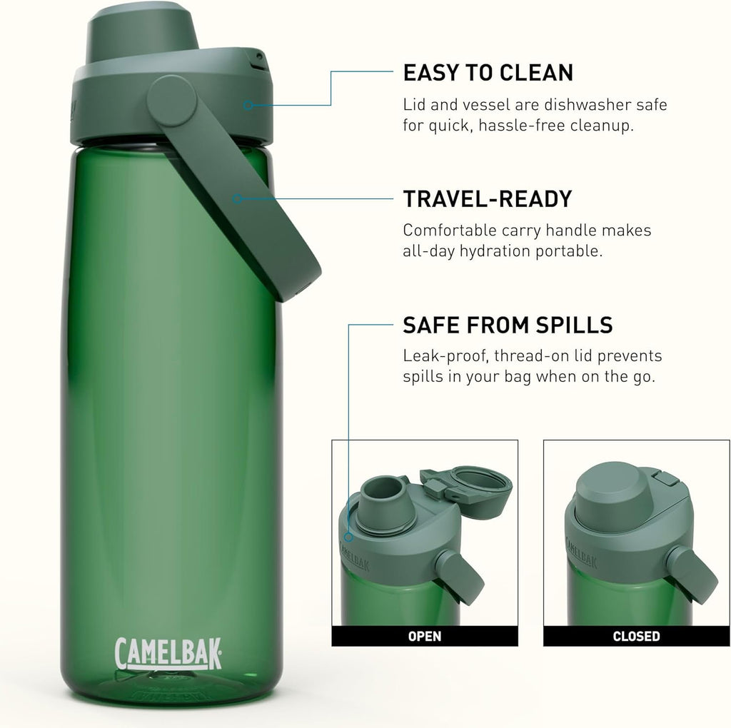 Camelbak Thrive Chug 25oz Water Bottle, Forest Green C343T