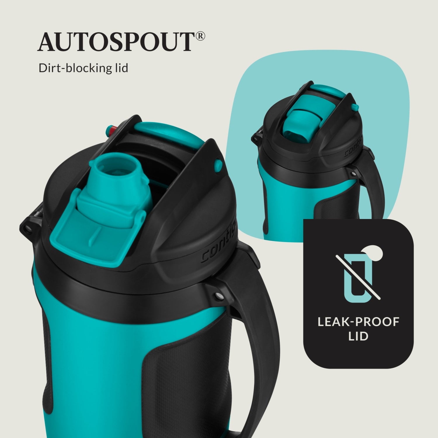 Contigo Fit Jug with AUTOSPOUT Lid, 64oz C063N