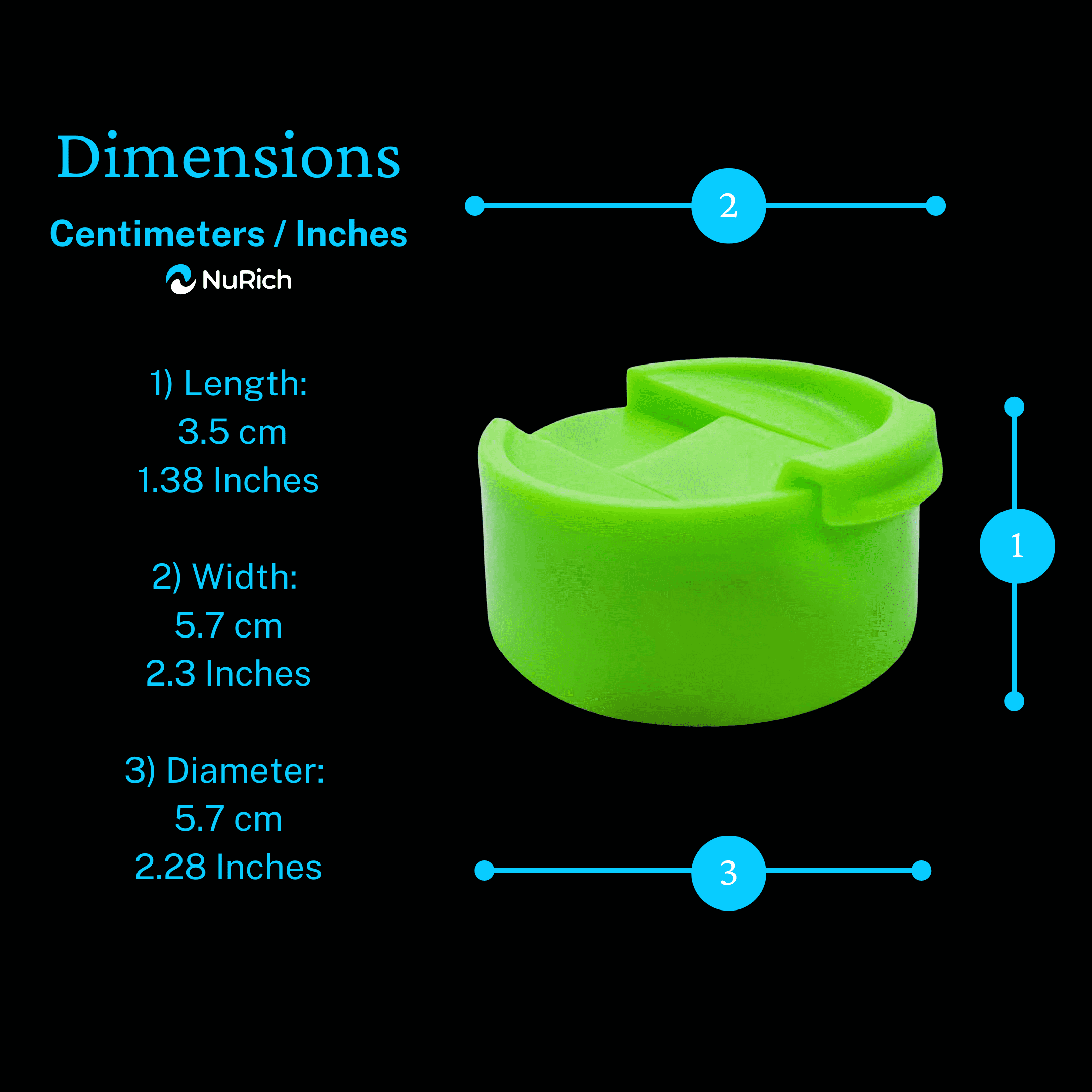NuRich Hydro Wide Mouth Flip and Sip Replacement Coffee Lid or Cap Accessories Compatible with Hydroflask, Nalgene, and Many More Top Water Bottle Brands Sizes 12 16 18 20 32 40 64 Ounce C224Q