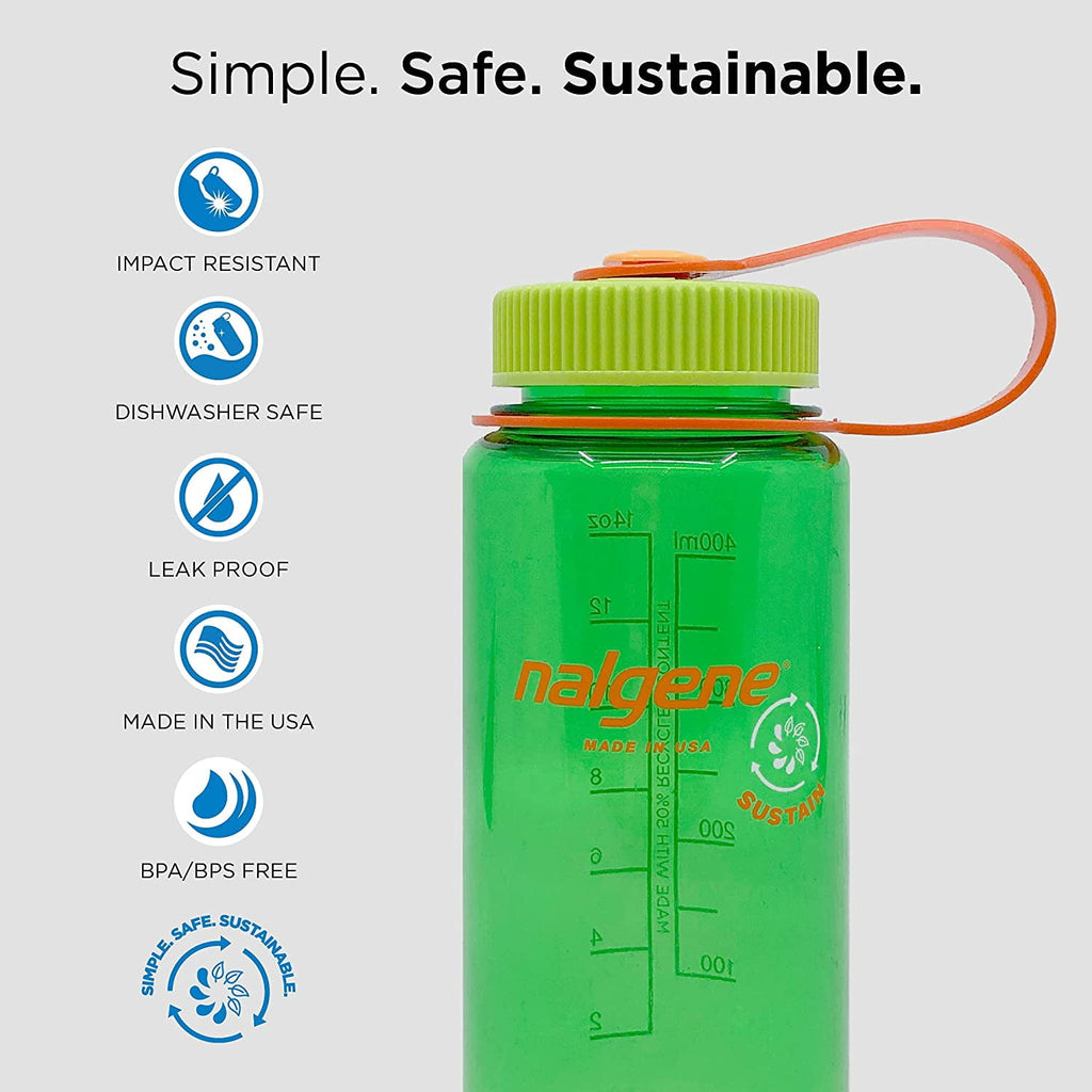 Nalgene 16oz Wide Mouth Sustain Bottle C139N