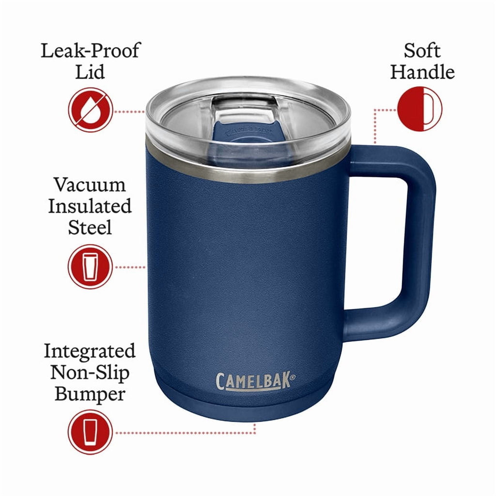 CamelBak Thrive™ Insulated Stainless Steel Mug 16oz, Navy C320J