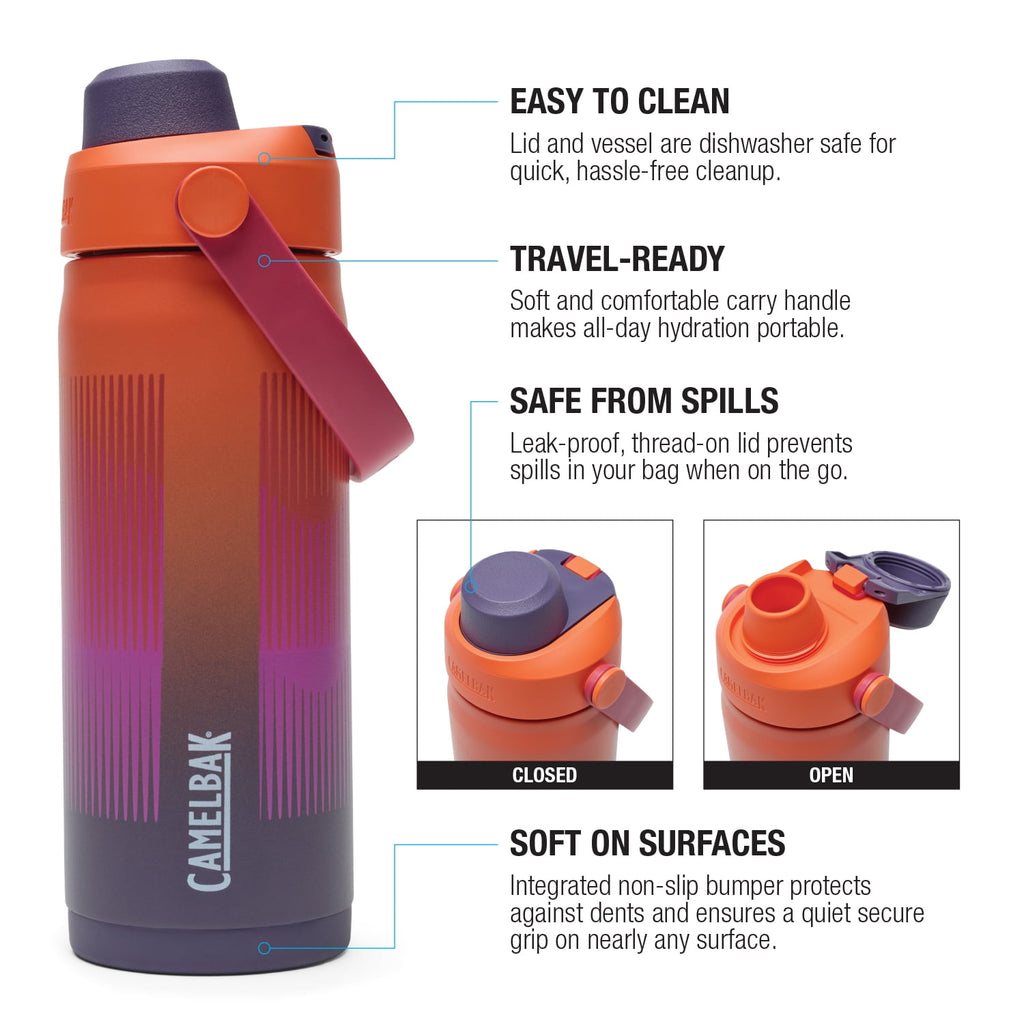 Camelbak Thrive Chug 16oz Stainless Steel Bottle Misty Mountain C321R