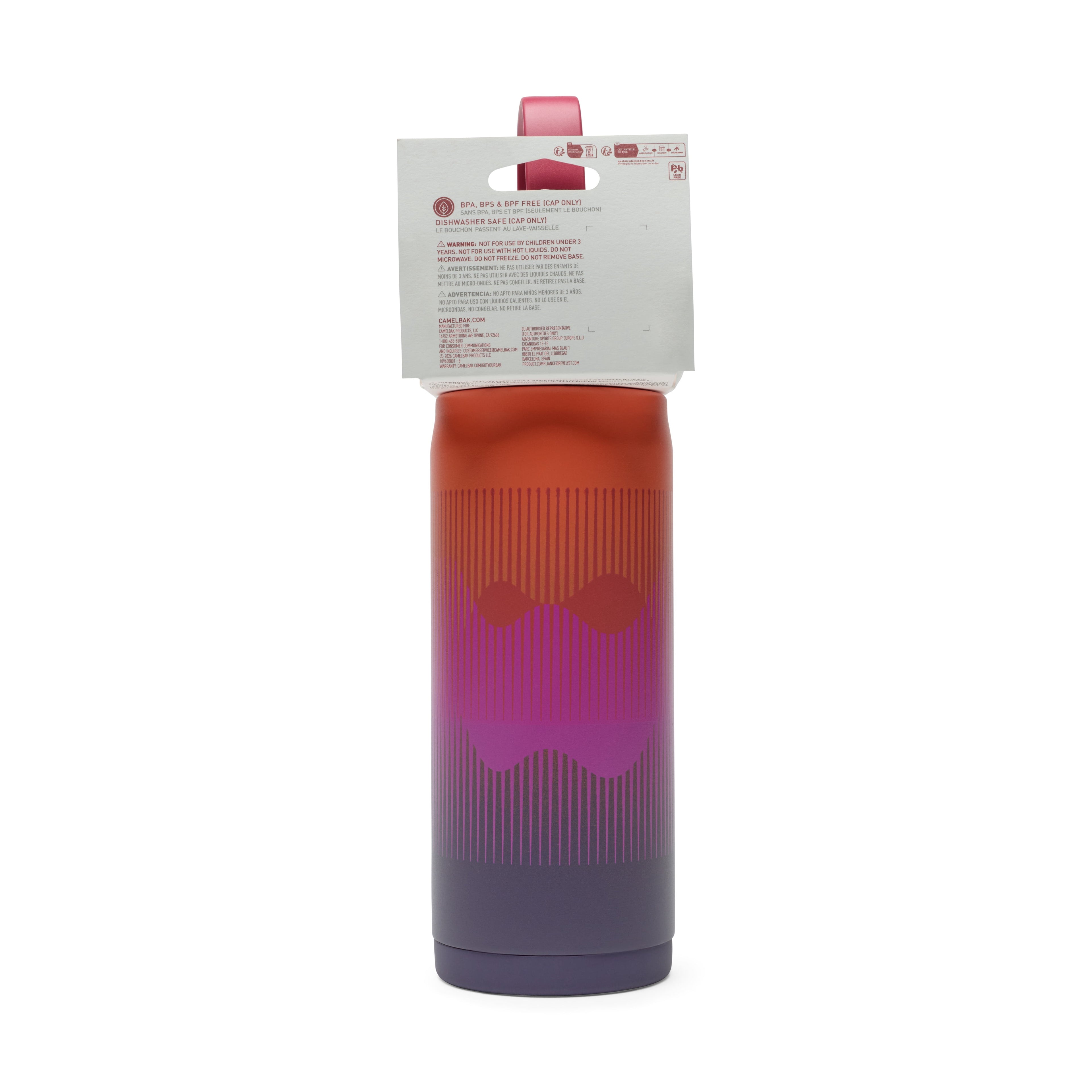 Camelbak Thrive Chug 16oz Stainless Steel Bottle Misty Mountain C321R