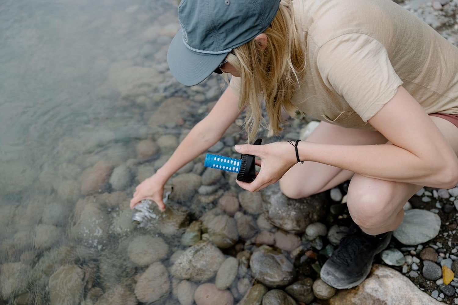 Day Water Bottle Filter for Wide Mouth , Nalgene, and Water Bottles C205R