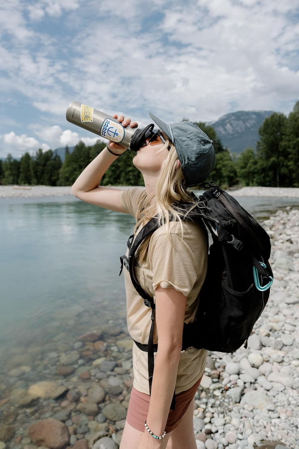 Day Water Bottle Filter for Wide Mouth , Nalgene, and Water Bottles C205R