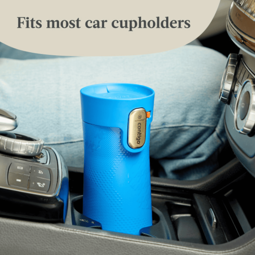 Contigo x Ally Love Autoseal West Loop Vacuum-Insulated Stainless Steel Travel Mug with Easy-Clean Lid, 16 oz, Stellar Jay C028V