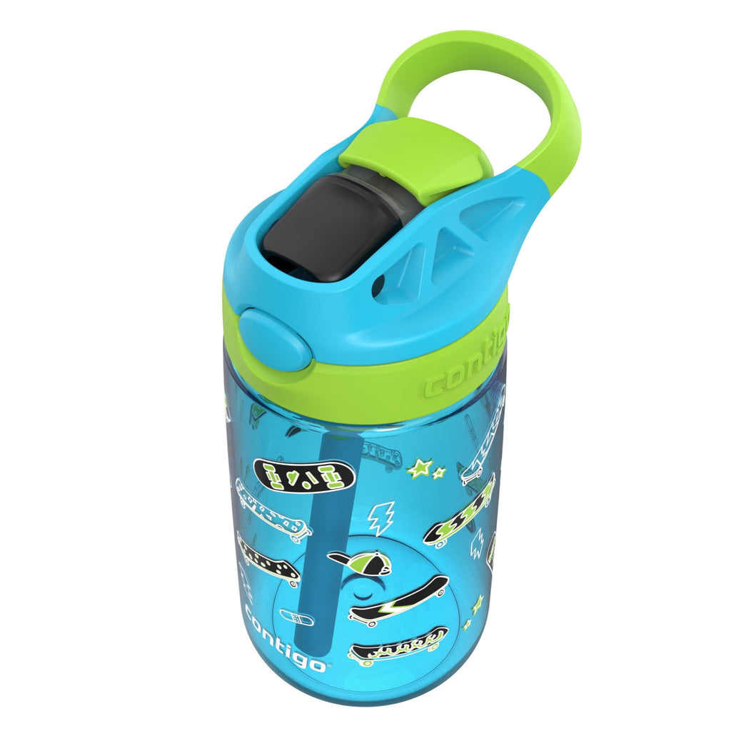 Contigo Aubrey Leak-Proof Spill-Proof Water Bottle, Blue, 14 oz. C004Y