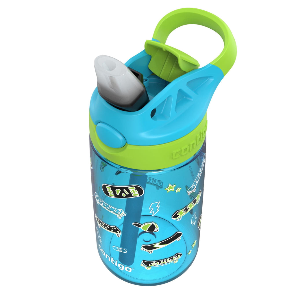 Contigo Aubrey Leak-Proof Spill-Proof Water Bottle, Blue, 14 oz. C004Y