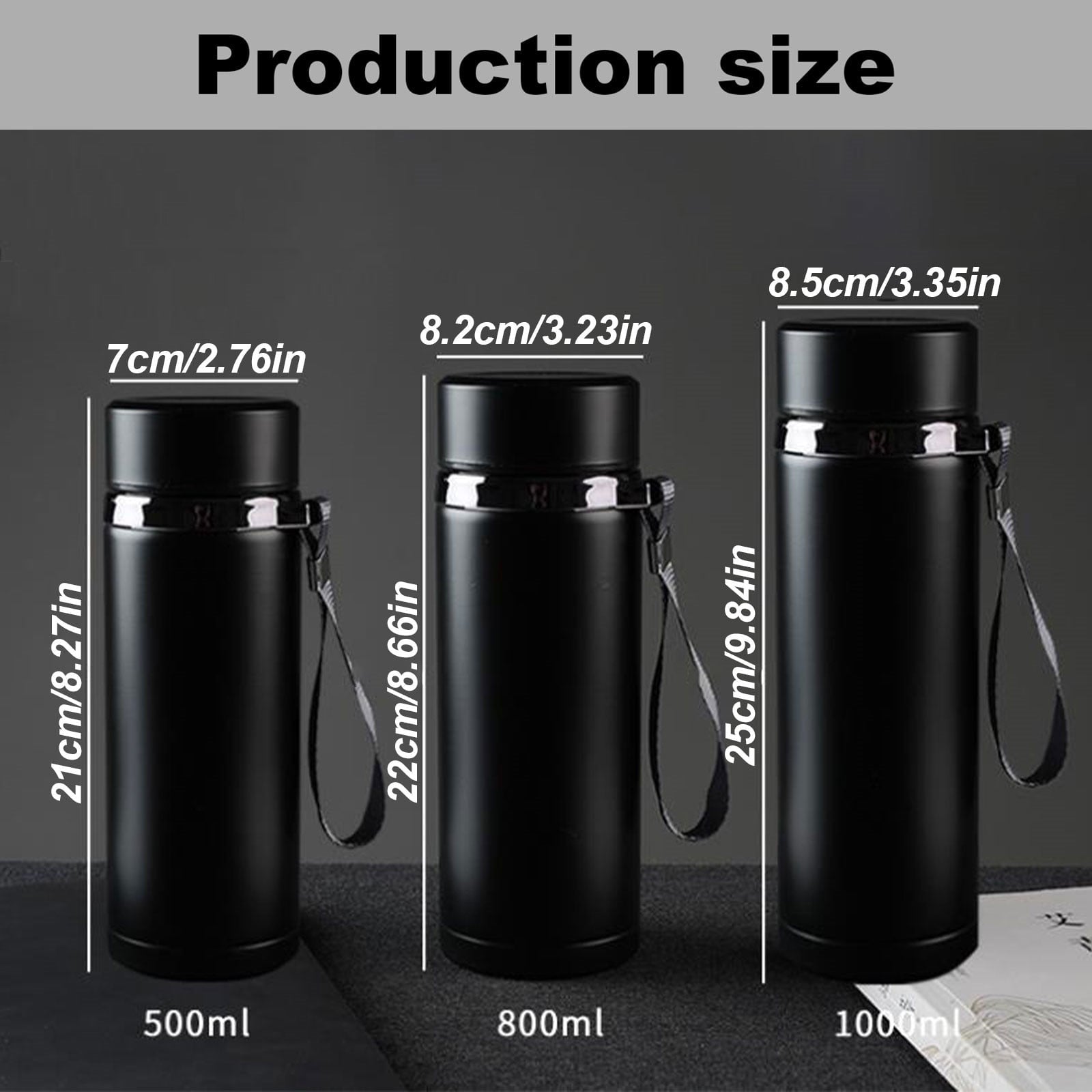 Clearance Items!Ymkly Office Supplies,Vacuum Cup,Water Bottle 32oz 27oz Insulated Stainless Water Bottle Leak Proof Water Flask Keeps Drink Cold And Hot Sport Outdoor La,Contigo Coffee Travel Mug C051F