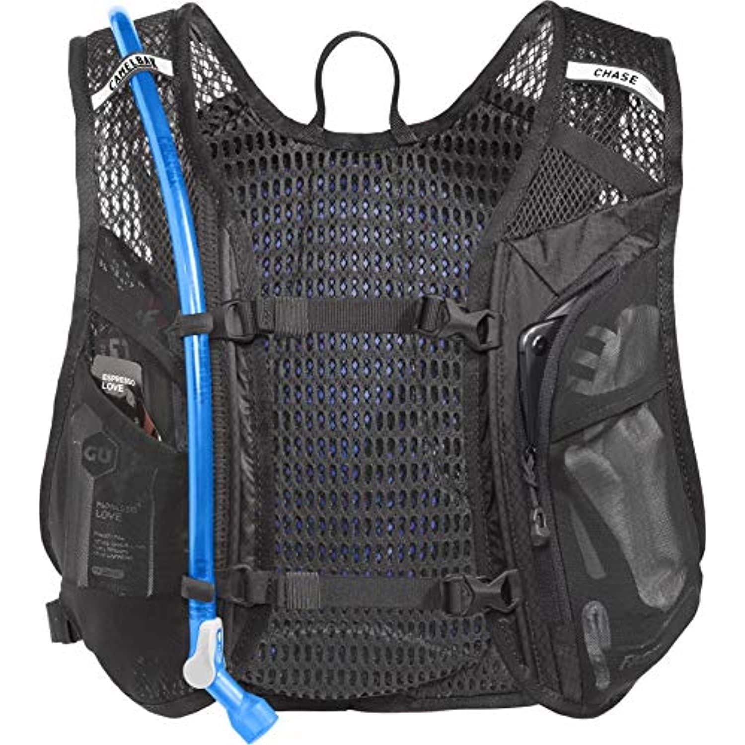 CamelBak Women's Chase Bike Vest 50oz - Hydration Vest - Easy Access Pockets, Black/Mint C265R