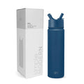 Simple Modern Water Bottle with Straw Lid Vacuum Insulated Stainless Steel Metal Thermos Bottles | Reusable Leak Proof BPA-Free Flask for School | Summit Collection | 22oz, Slumberland C432S