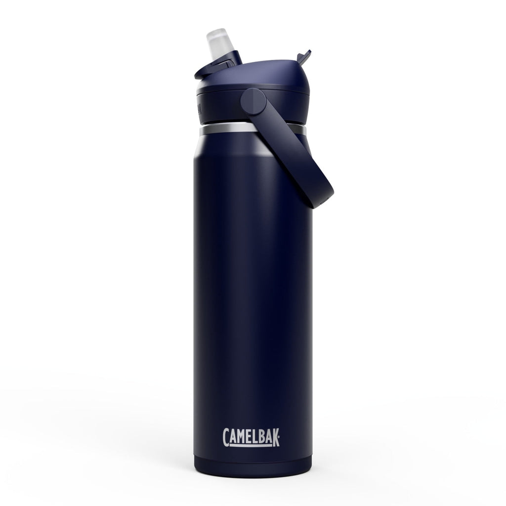 CamelBak Thrive™ Flip Straw Insulated Stainless Steel Water Bottle, 25 oz, Navy C358J