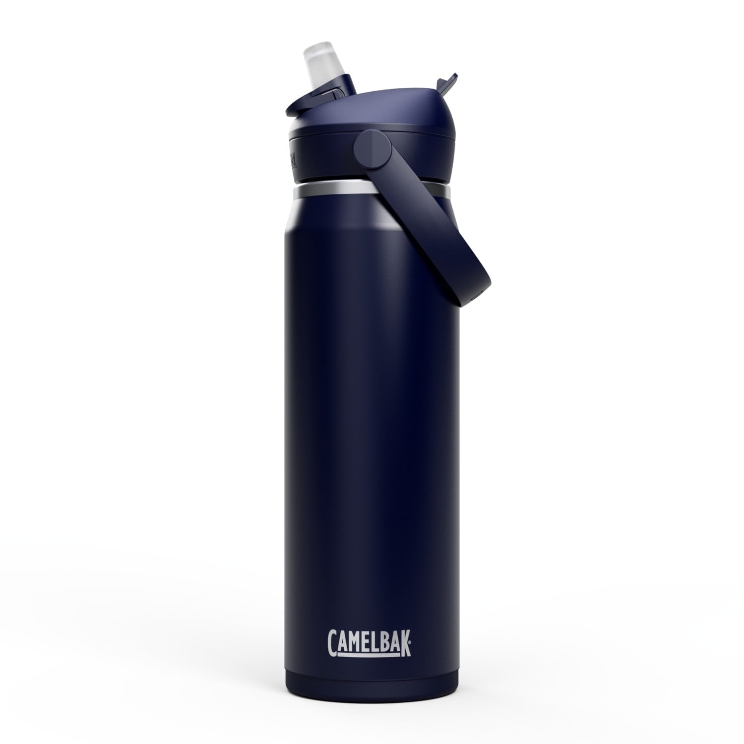 CamelBak Thrive™ Flip Straw Insulated Stainless Steel Water Bottle, 25 oz, Navy C358J