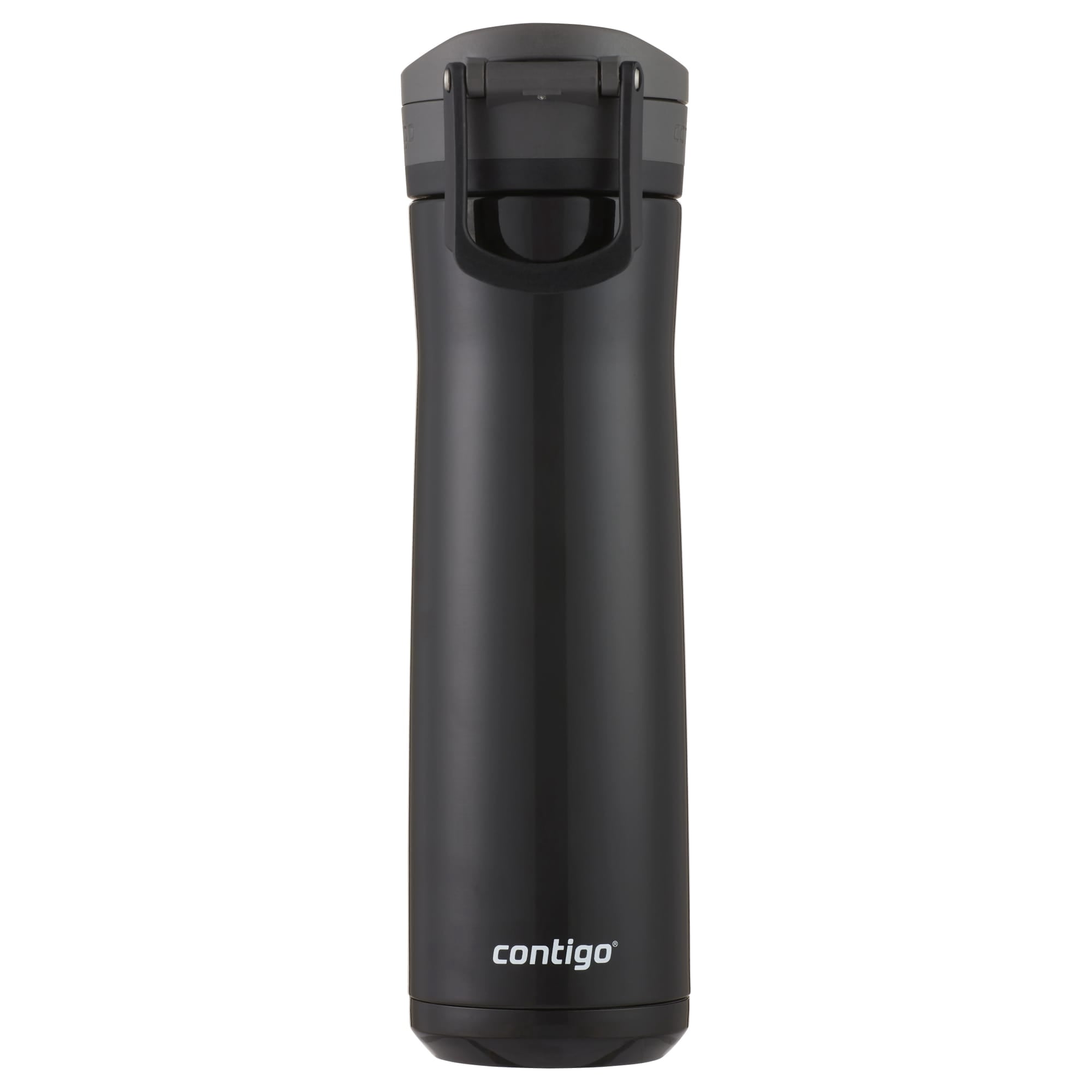 Contigo Jackson Chill  Bundle 2 Water Bottles Black 24oz and Pink  20oz with Autopop Lid C077M