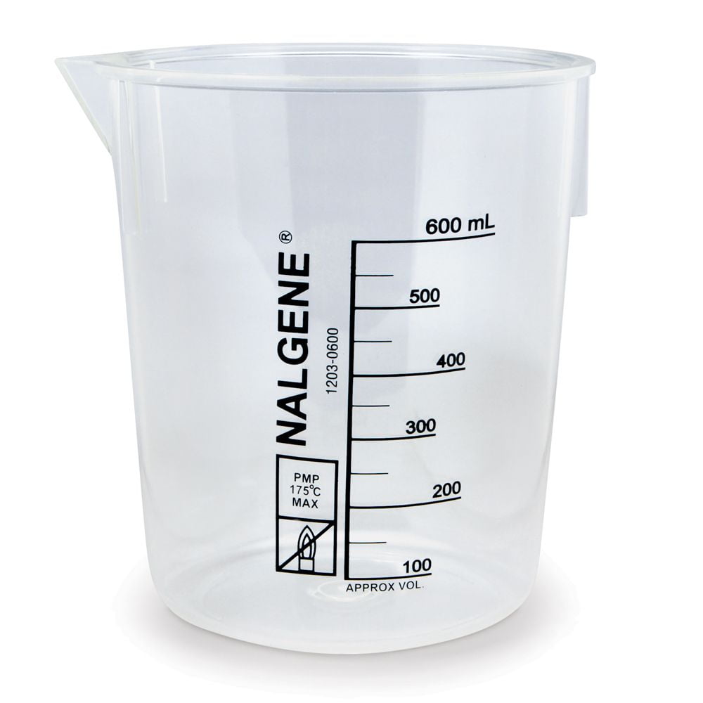 Nalgene Griffin Beaker, Low Form, Polymethylpentene, 600 Ml C187H