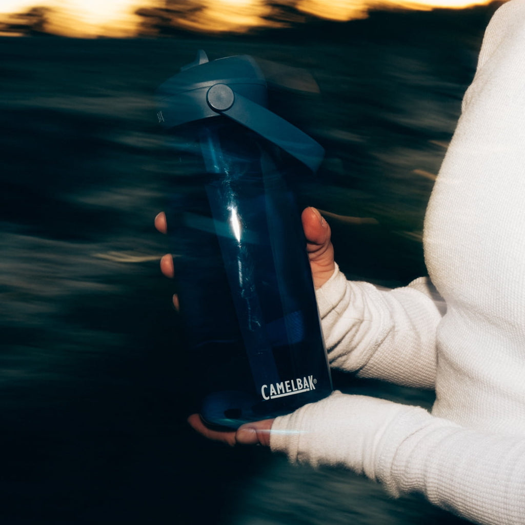 Camelbak Thrive Flip Straw 20oz Water Bottle, Charcoal C234K