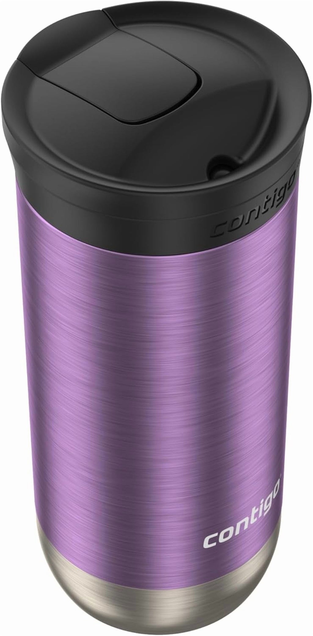 Contigo Huron SnapSeal Insulated Travel Tumbler, Purple Panzy Color 16 oz (473 mL) C070J