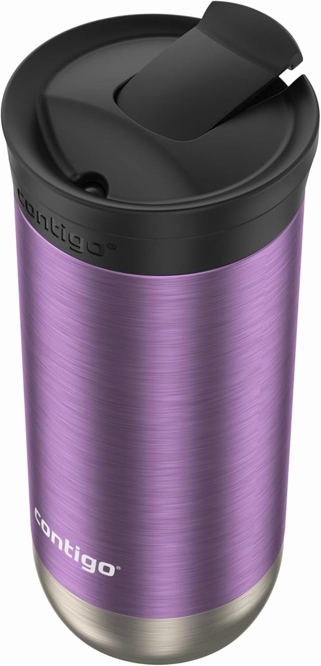 Contigo Huron SnapSeal Insulated Travel Tumbler, Purple Panzy Color 16 oz (473 mL) C070J