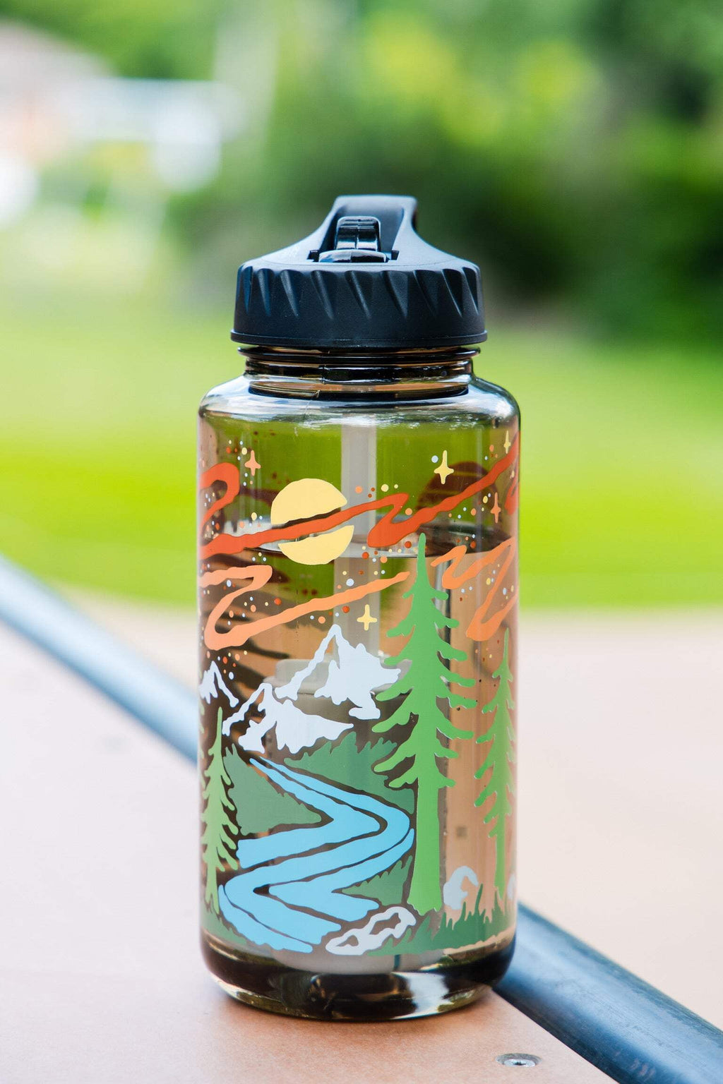 Epic Water Filters Nalgene OG Sustain Tritan USA Made Water Bottle and 75 Gallon Filter - Removes 99.99% of Water Impurities, 32oz, Atomic Child Special Edition C162N