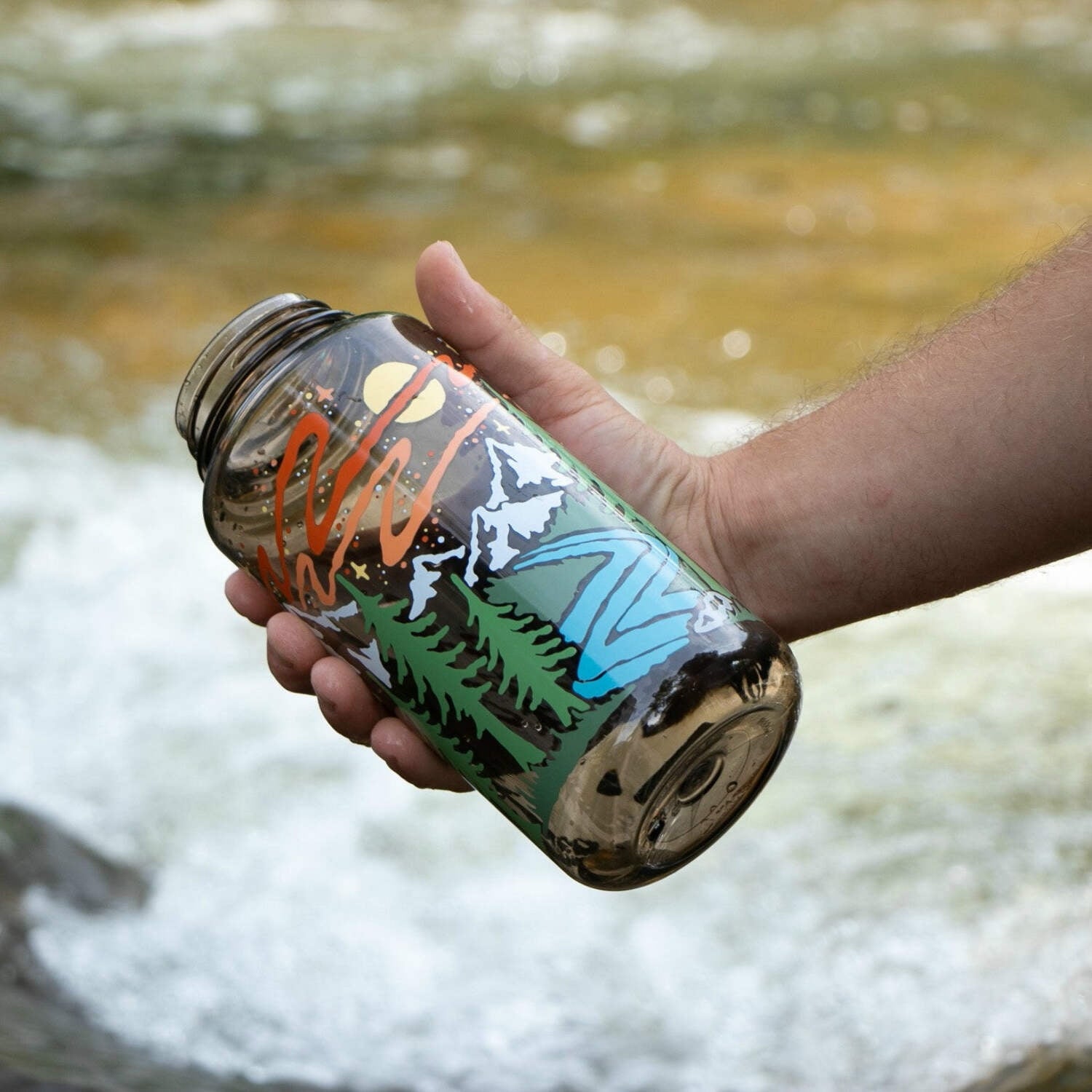 Epic Water Filters Nalgene OG Sustain Tritan USA Made Water Bottle and 75 Gallon Filter - Removes 99.99% of Water Impurities, 32oz, Atomic Child Special Edition C162N