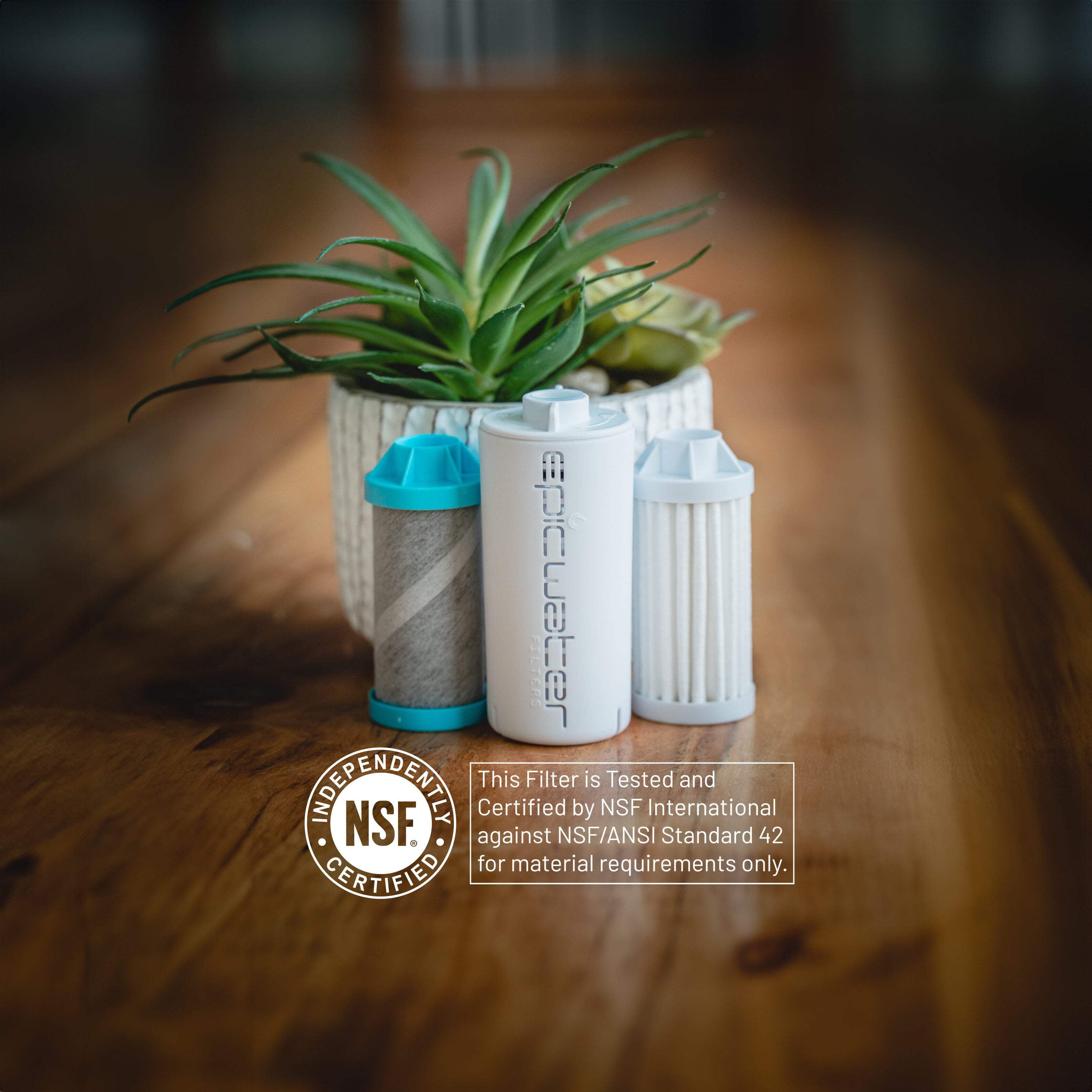 Epic Water Filters Nalgene OG Sustain Tritan USA Made Water Bottle and 75 Gallon Filter - Removes 99.99% of Water Impurities, 32oz, Atomic Child Special Edition C162N