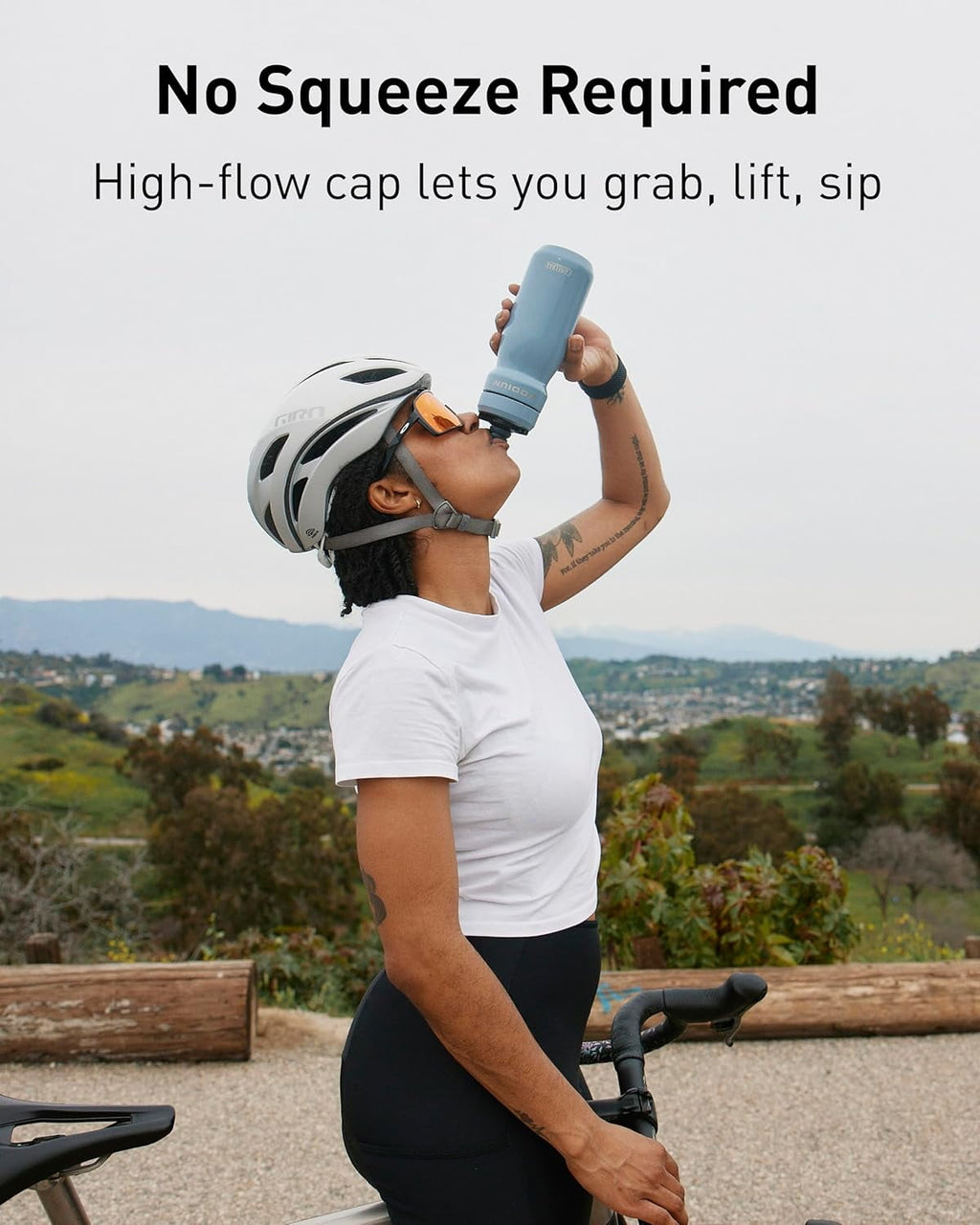 CamelBak Podium 18oz Insulated Stainless Steel Bike Water Bottle, Violet C371S