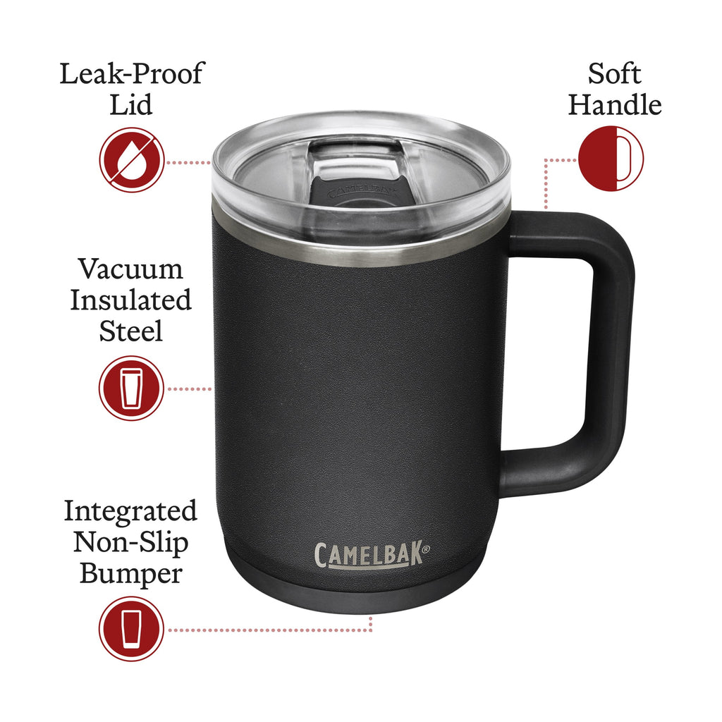 CamelBak Thrive™ Insulated Stainless Steel Mug 16oz, Black C325J