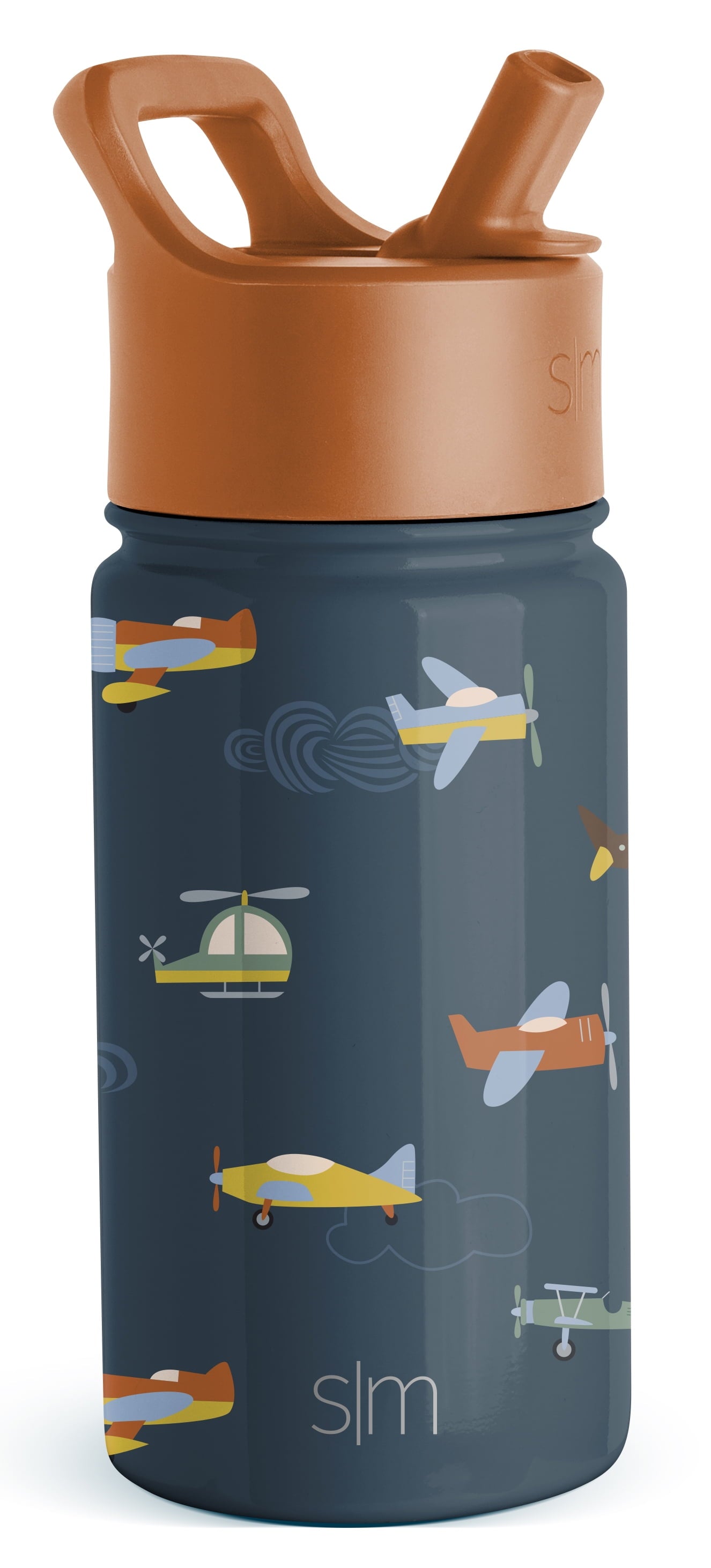 Simple Modern Summit Water Bottle Straw Lid Vacuum Insulated Stainless Steel Bottle | 14 fl oz C686G