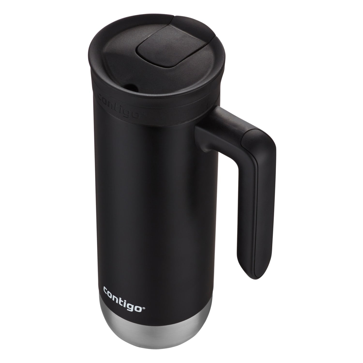 Contigo Huron 2.0 Stainless Steel Travel Mug with SNAPSEAL Lid and Handle in Black, 20 fl oz. C005N