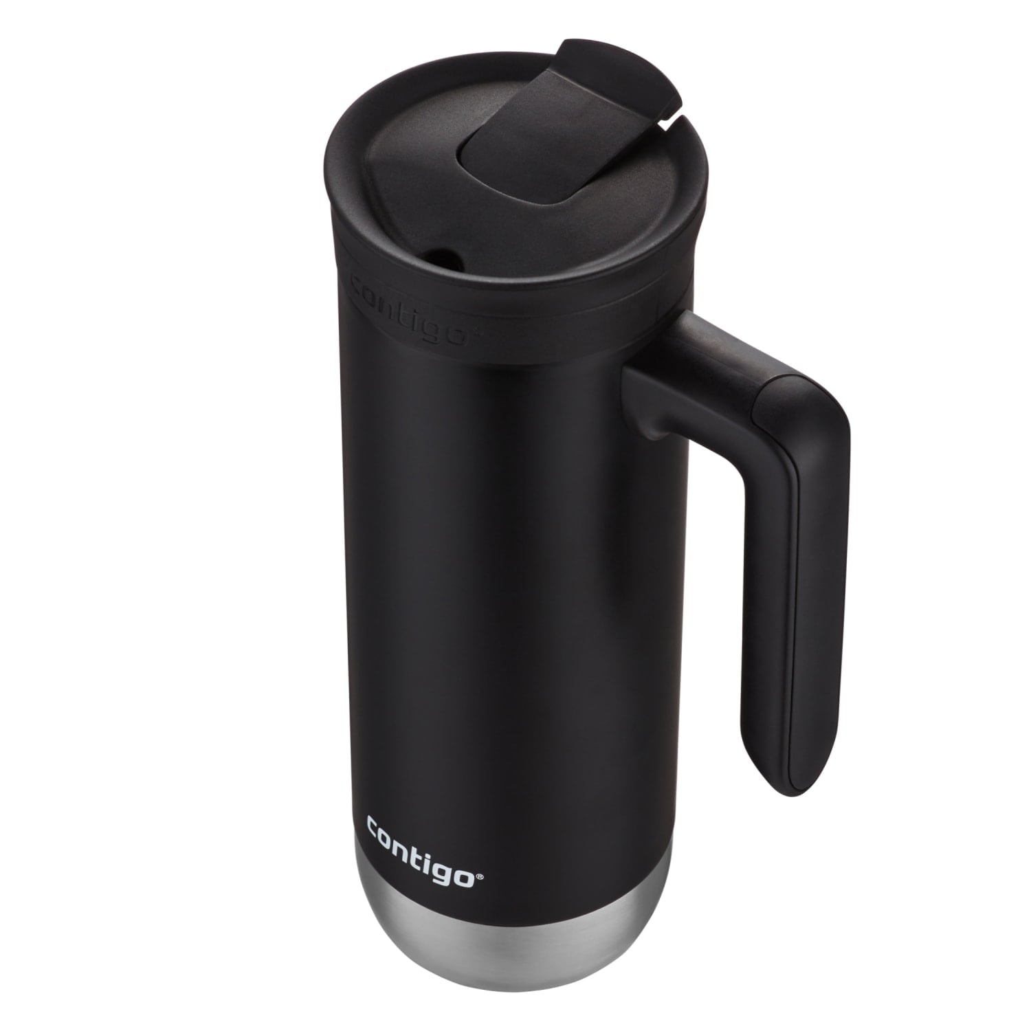 Contigo Huron 2.0 Stainless Steel Travel Mug with SNAPSEAL Lid and Handle in Black, 20 fl oz. C005N