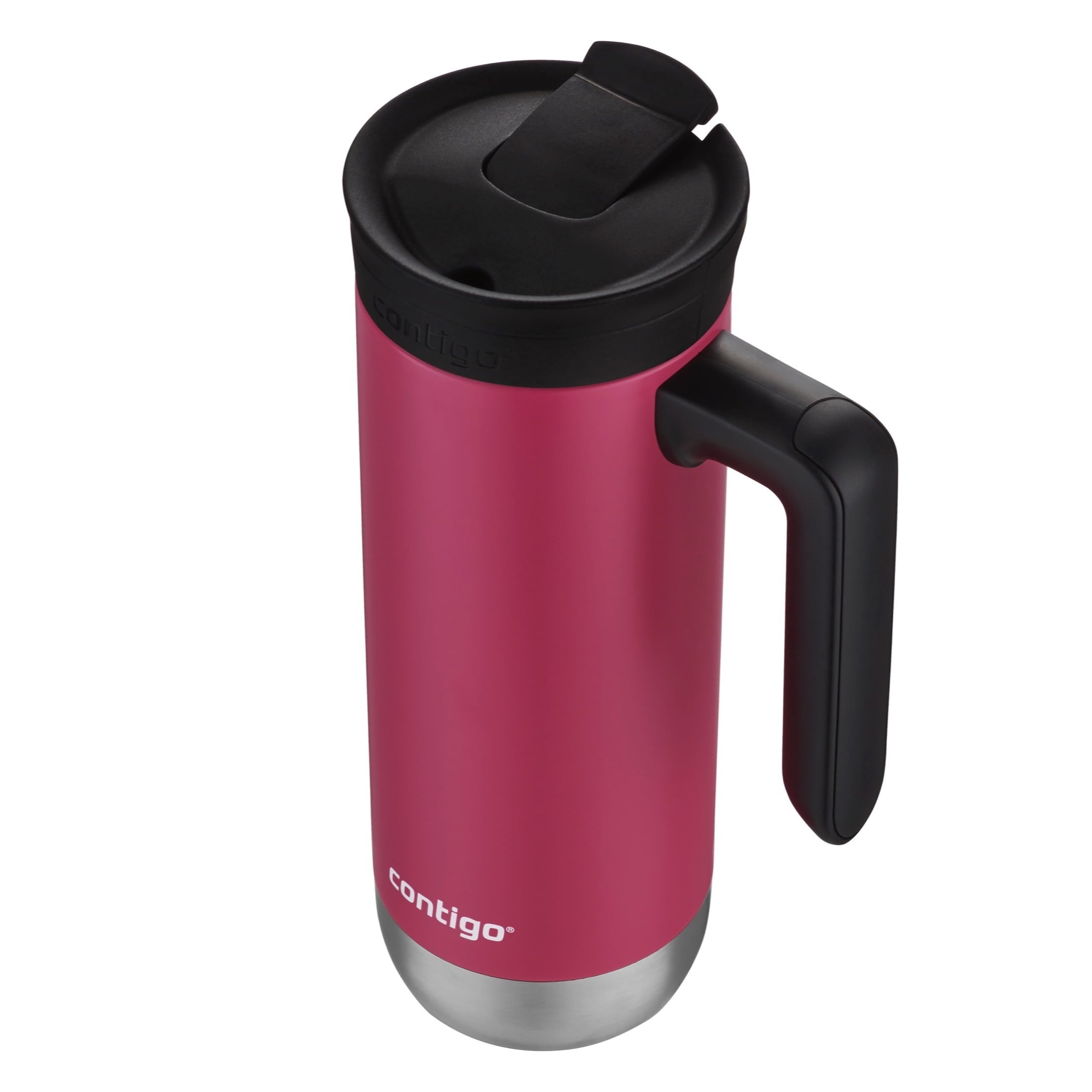 Contigo Huron 2.0 Stainless Steel Travel Mug with SNAPSEAL Lid and Handle in Black, 20 fl oz. C005N