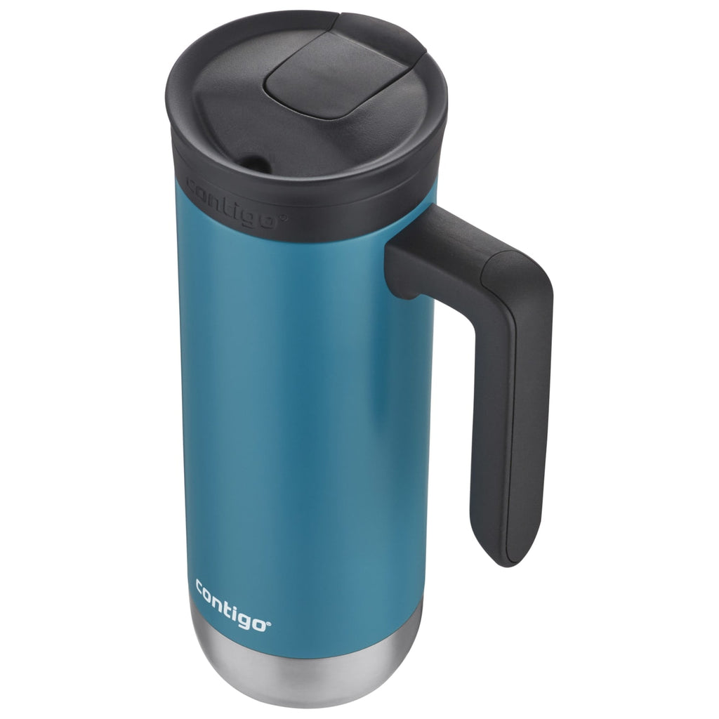 Contigo Huron 2.0 Stainless Steel Travel Mug with SNAPSEAL Lid and Handle in Black, 20 fl oz. C005N