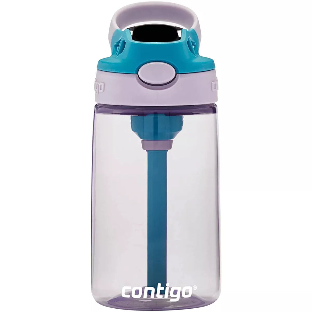 Contigo Kids Water Bottle with Redesigned AUTOSPOUT Straw, 14 oz, Grape Forest Haven C003F