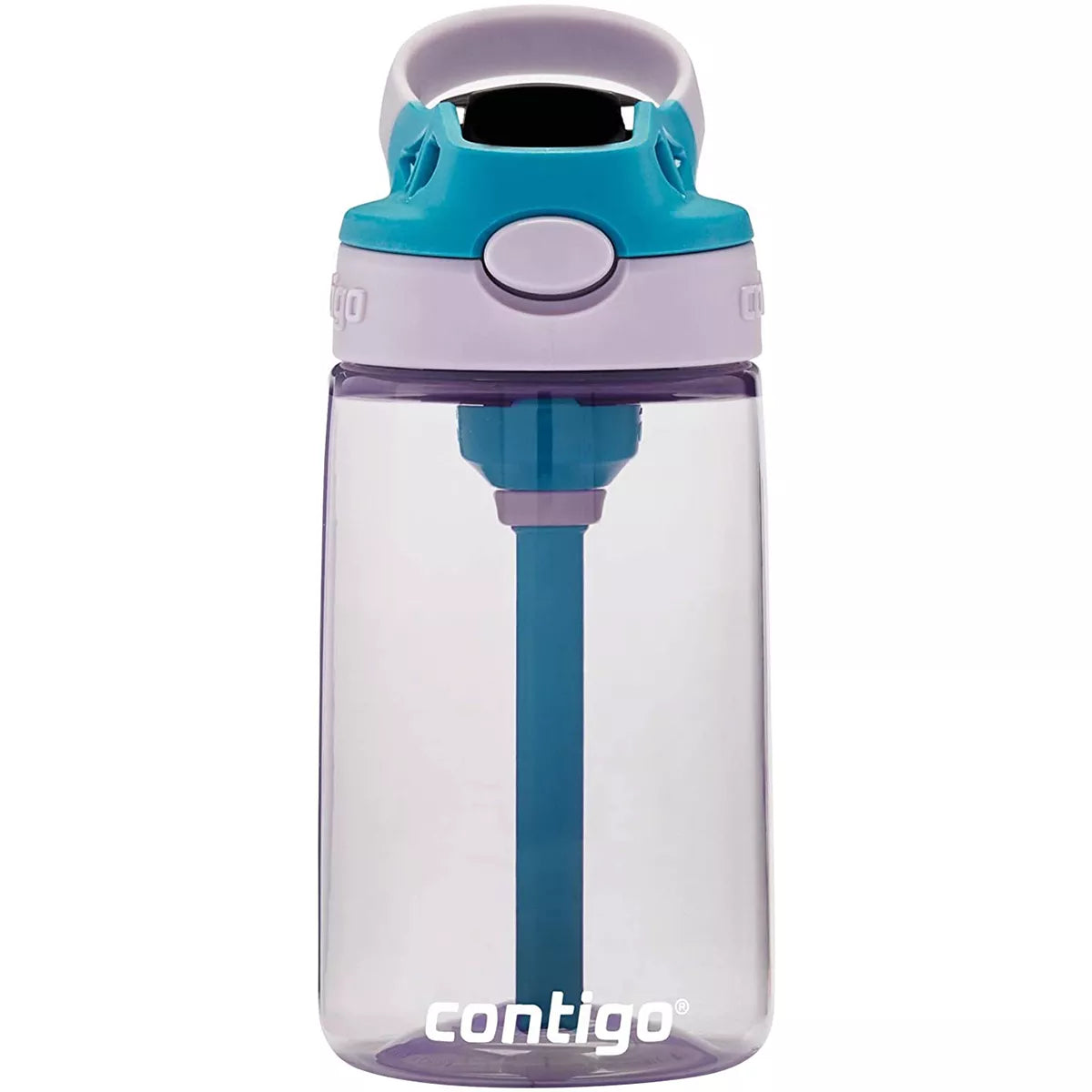 Contigo Kids Water Bottle with Redesigned AUTOSPOUT Straw, 14 oz, Grape Forest Haven C003F