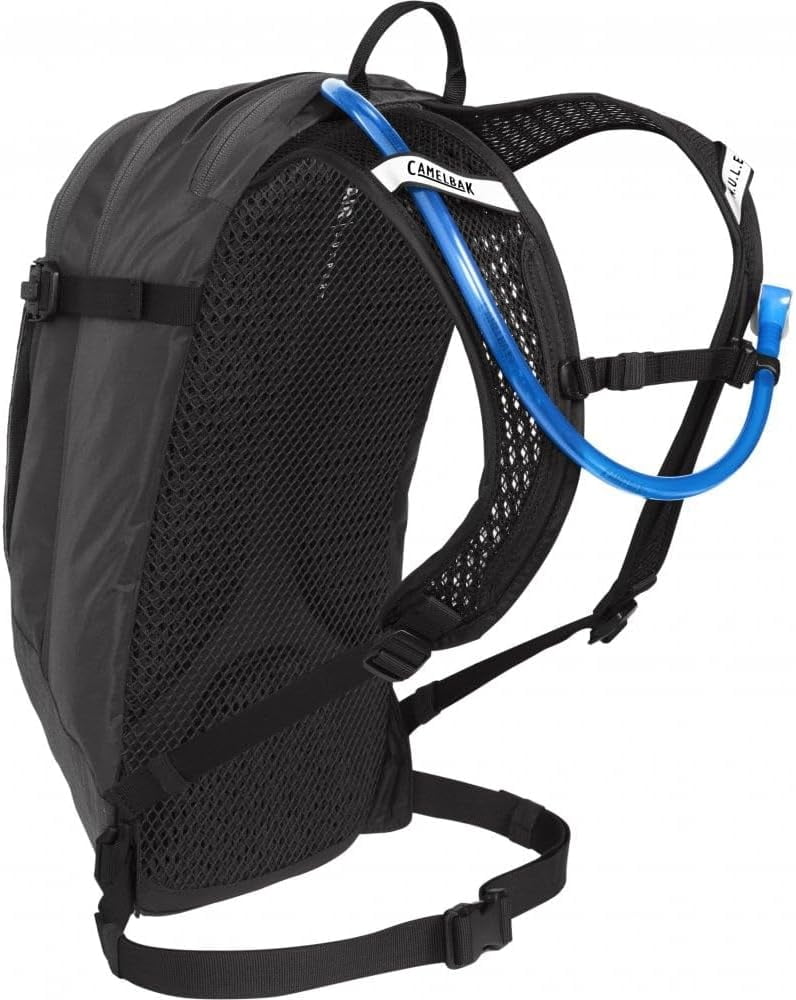 CamelBak Women's M.U.L.E. 12 Mountain Biking Hydration Pack - Easy Refilling Hydration Backpack - Magnetic Tube Trap 100oz, Charcoal/Black C246Y