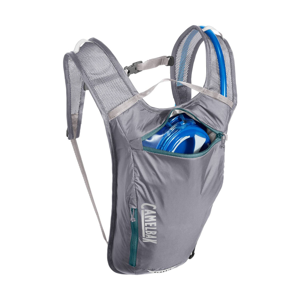 CamelBak Classic 70oz Light Bike Hydration Pack, Gunmetal/Hydro C236G