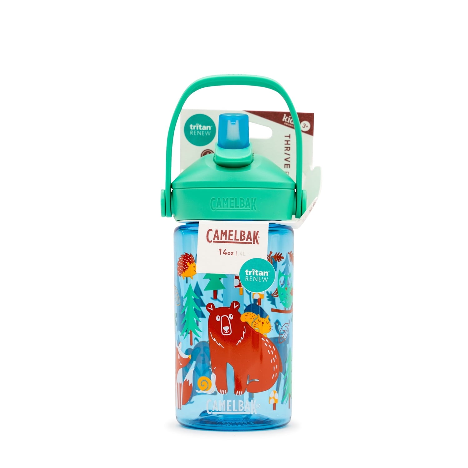 Camelbak Thrive™ Flip Straw Kids 14oz Bottle, Friendly Forest C272U