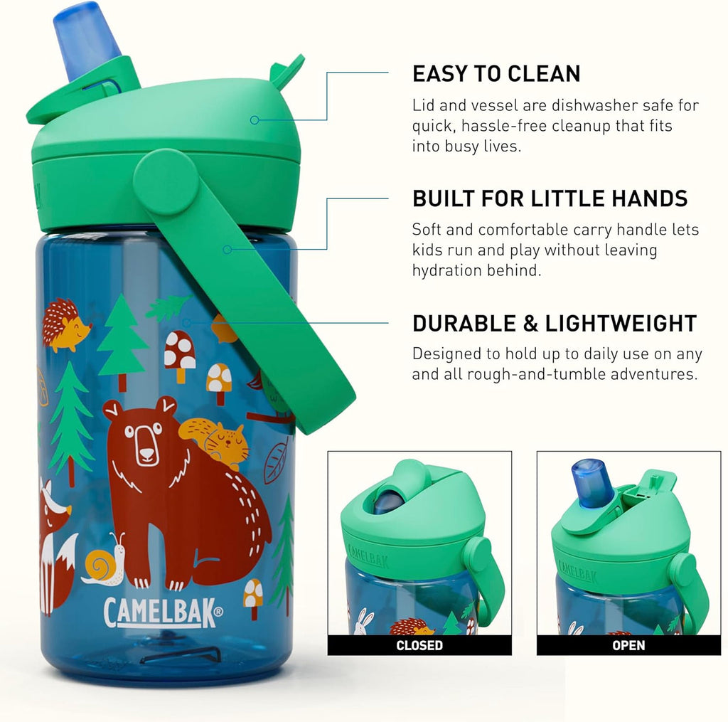 Camelbak Thrive™ Flip Straw Kids 14oz Bottle, Friendly Forest C272U